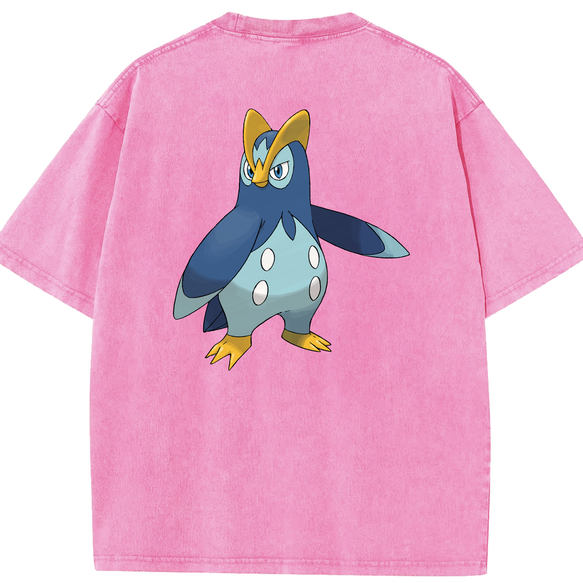 （画像用） ポケットモンスター Pokémon 綿100% ヴィンテージ風 半袖Tシャツ（背面プリント）